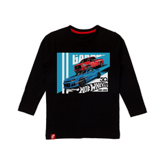 Remera Hot Wheels 50 Manga Larga Niños - comprar online