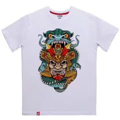 Remera Hombre Samuri con serpiente El Danzante - comprar online