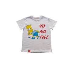 Remera Niños Bart Simpson Yo no fui El Danzante