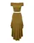 CONJUNTO TRICOT LIA OLIVA - comprar online