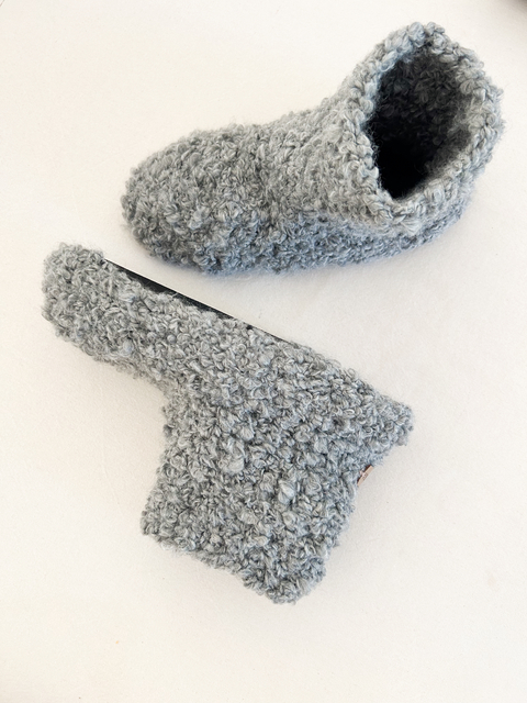 PANTUFLAS NUBE (Gris)