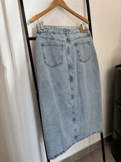 Pollera denim - amma indumentaria