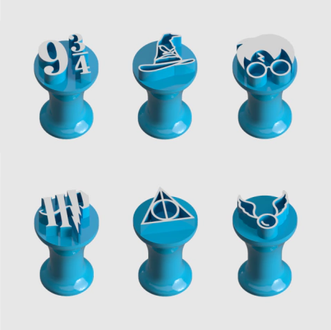 Carimbos para Docinhos Brigadeiros Harry Potter