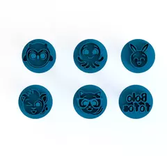 Carimbos para brigadeiros e doces - bolofofos na internet