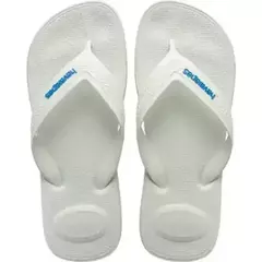 Sandálias Havaianas Top Max Comfort Branco/Branco Azul 41/42