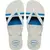 Sandálias Havaianas Top Basic Branco/Branco/Azul 39/40