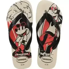Sandálias Havaianas Top Disney Bege Palha 37/38