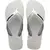 Sandálias Havaianas Dual Branco/Cinza 43/44