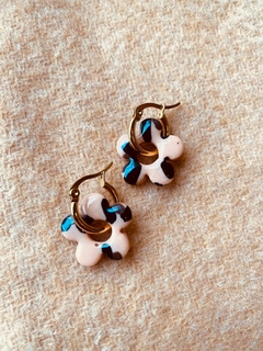 Aros FLOR Animal Print - comprar online