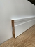Rodapé MDF 08CM Supreme Branco - 1 friso (08cm x 15mm x 2,16m)