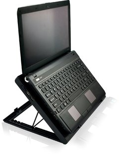 Cooler para notebook warrior power gamer led verde luminoso - AC267 na internet