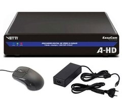 I Dvr 8 Canais Hd 1tb Para Câmera De Segurança Vetti