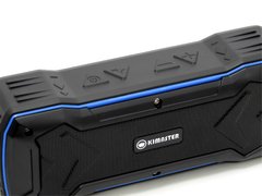 Imagem do Caixa de Som Portátil Bluetooth Kimaster K335 Potente Resistente À Água Azul