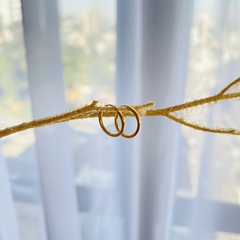 Brinco Argola de Ouro 18k