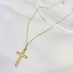 Pingente Cruz em Ouro 18k
