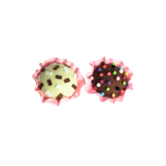 Imagem do Kit Docinhos da Vó Bisa: Cupcake rosa com brigadeiros
