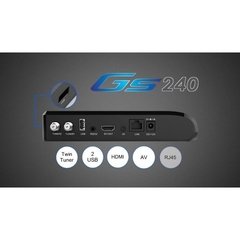 Receptor Globalsat GS 240 ACM IPTV Ultra HD