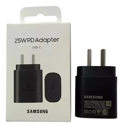 Cargador Samsung PD original Tipo C nativo - 25w - EP-TA800NBEGEU