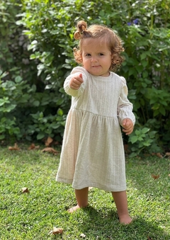 Vestido Angorina beige - Las Memenas