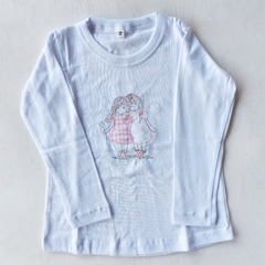 Remera Amigas rosa