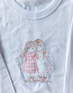 Remera Amigas rosa - comprar online