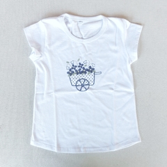 Remera Carretilla azul