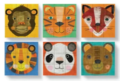 Rompecabezas en Cubos, Caras de Animales en internet