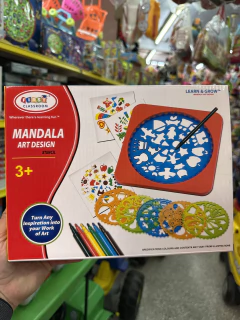Juego de plantillas para diseño mandala