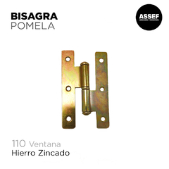 Bisagra Pomela Carpinteria 110mm