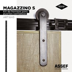 MAGAZZINO S | Granero Kit de herrajes para puertas Corredizas (Recto x 2 mt) - comprar online