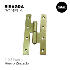 Bisagra Pomela Carpintería 140mm