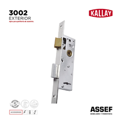 CERRADURA DE SEGURIDAD ANGOSTA KALLAY 3002