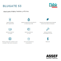 Blugate 53 | Cerradura Inteligente en internet