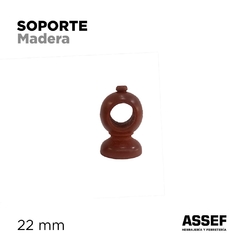 Soporte Bocha Cerrado | 22mm