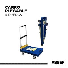 Carro Plegable 4 Ruedas