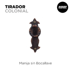 Tirador sin Bocallave | Cobre