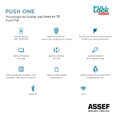 PUSH ONE | Cerradura Inteligente en internet