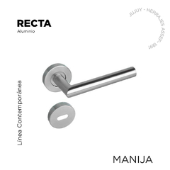 Recta | Manija Aluminio