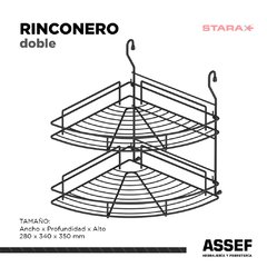 Rinconero Doble - comprar online