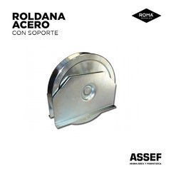 ROLDANA ACERO CON SOPORTE