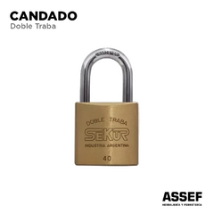 CANDADO SEKUR 40MM - comprar online