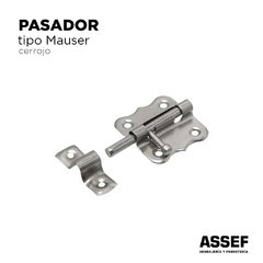 Pasador Cerrojo tipo Mauser