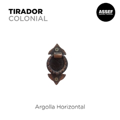 Tirador Argolla Vertical | Cobre