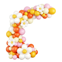 Combo Arco Globos Margaritas Primavera Color - tienda online