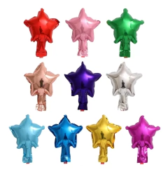 Globos Metalizados Estrellas Mini 12cm Deco Cotillon en internet