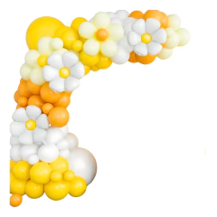 Combo Arco Globos Margaritas Primavera Color en internet