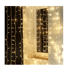 Cortinas Luminosas Led Luz Fria o Calida Lluvia Navidad 3x2mts - tienda online