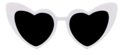 Anteojos Corazon Gafas Blanco Retro Cotillon Novia - comprar online