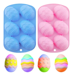 Molde De Silicona Huevo de Pascua Decorado Repostería Horno - comprar online
