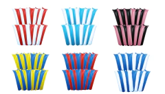10 Globos Cancha Chorizo Tubo Argentina River Boca Negro Rosa - comprar online